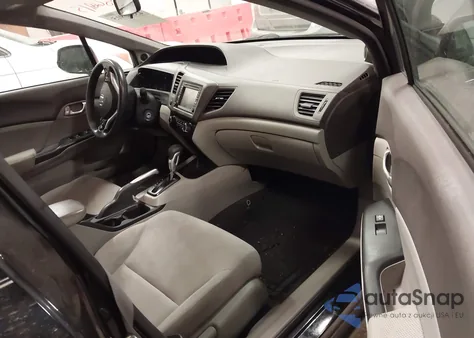 2012 Honda Civic Ex from USA, damaged, VIN 2HGFB2F86CH577758